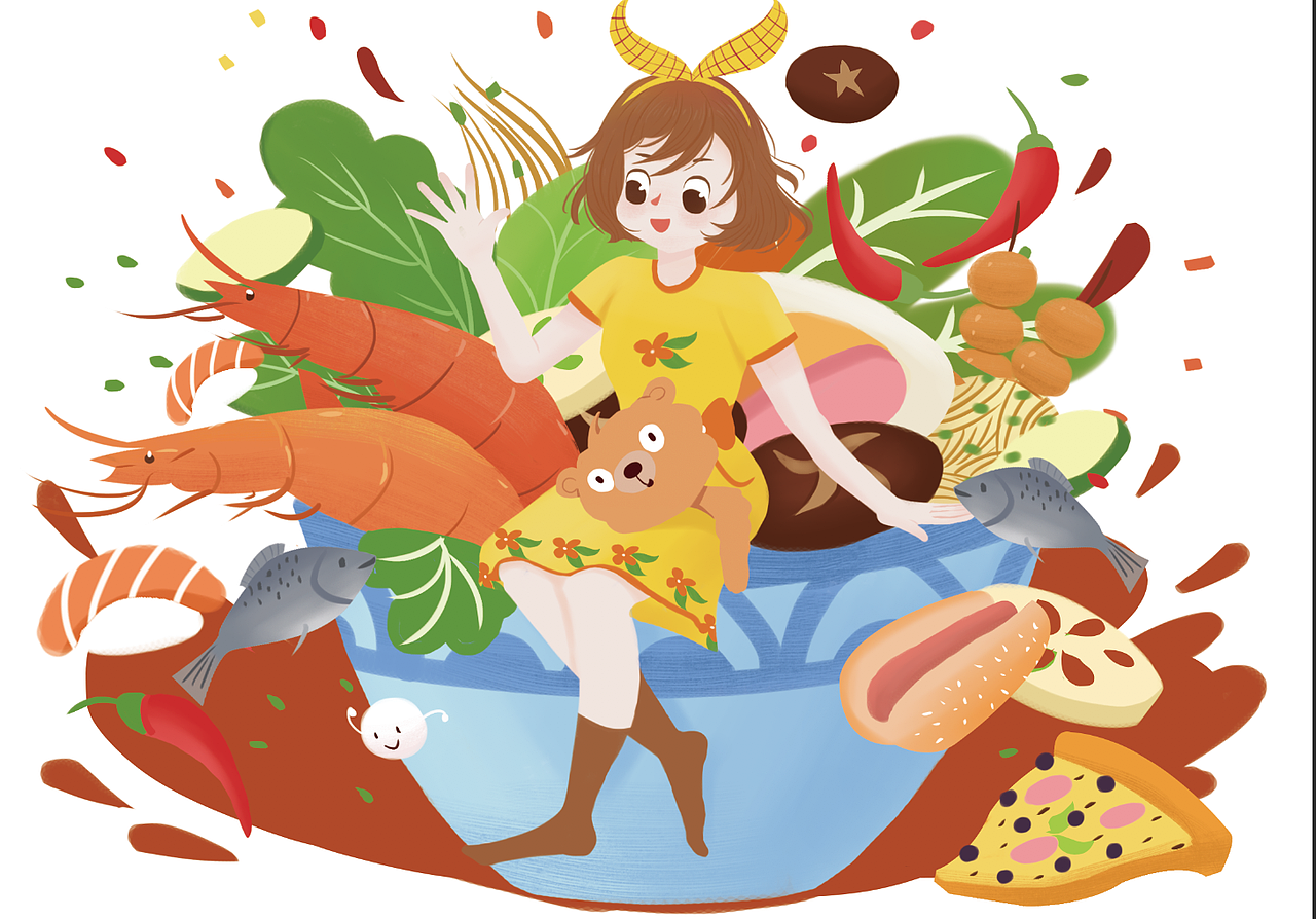 之前的一些小稿件（图ZMjY0ODc2MzA4） - 商业插画 - 站酷设计师秋天儿原创素材 - 站酷ZCOOL