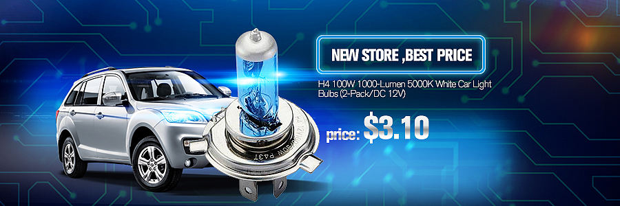 汽车灯海报，banner