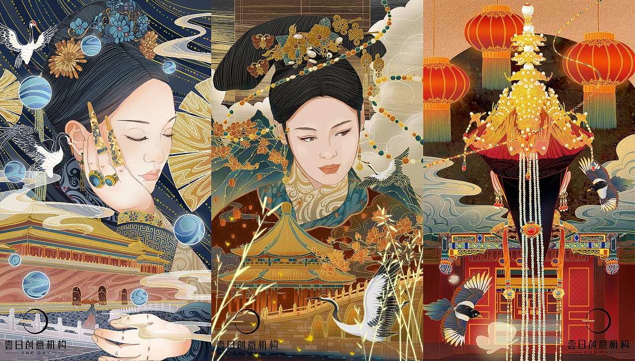 ipad绘画•如懿传（图ZMjQ0NTM1NDI0） - 商业插画 - 站酷设计师叫我陈森林原创素材 - 站酷ZCOOL