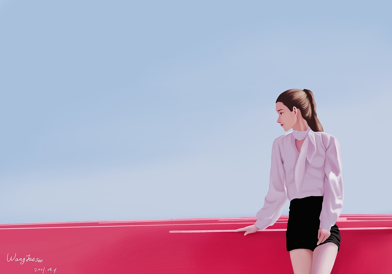 人物志——练习（图ZMjU4NDIwNjgw） - 创作习作 - 站酷设计师JaeseoWang原创素材 - 站酷ZCOOL