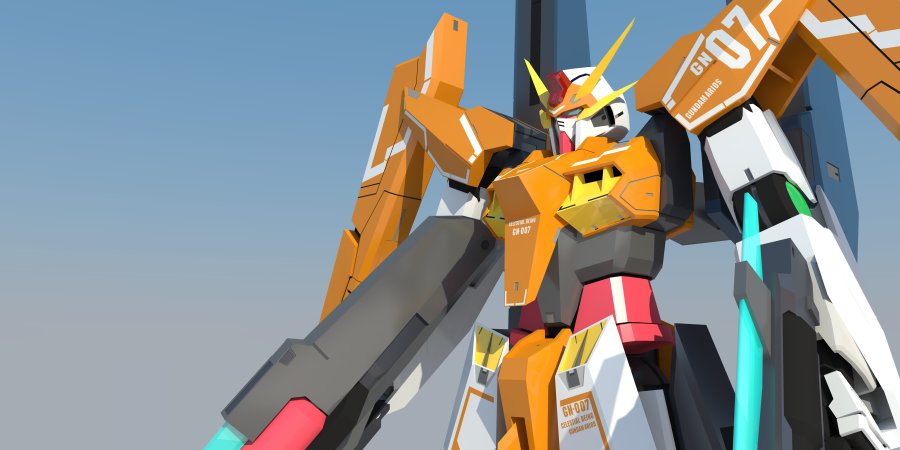 高达00 堕天使 |动画/影视|三维|奶嘴叼叼 - 原创