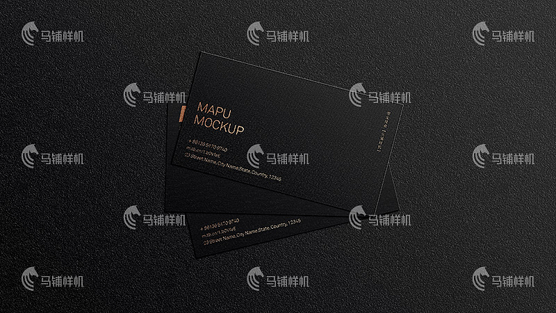 名片深色智能贴图样机模版vi设计提案展示效果psd素材（图ZMjE2MzMyMDky） - 其他平面 - 站酷设计师马铺样机原创素材 - 站酷ZCOOL