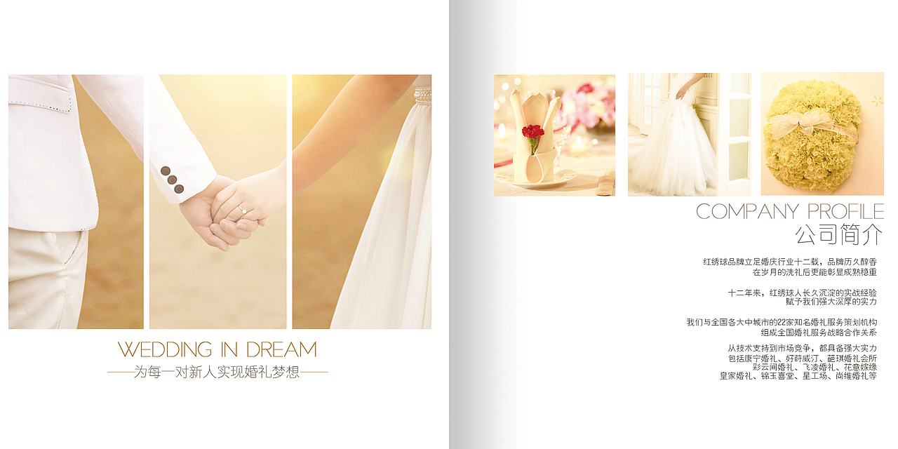 红绣球画册设计