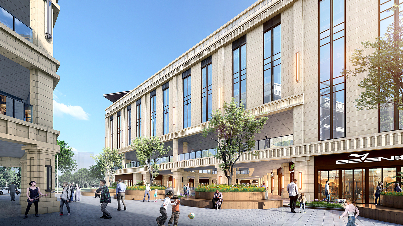 商业综合体表现