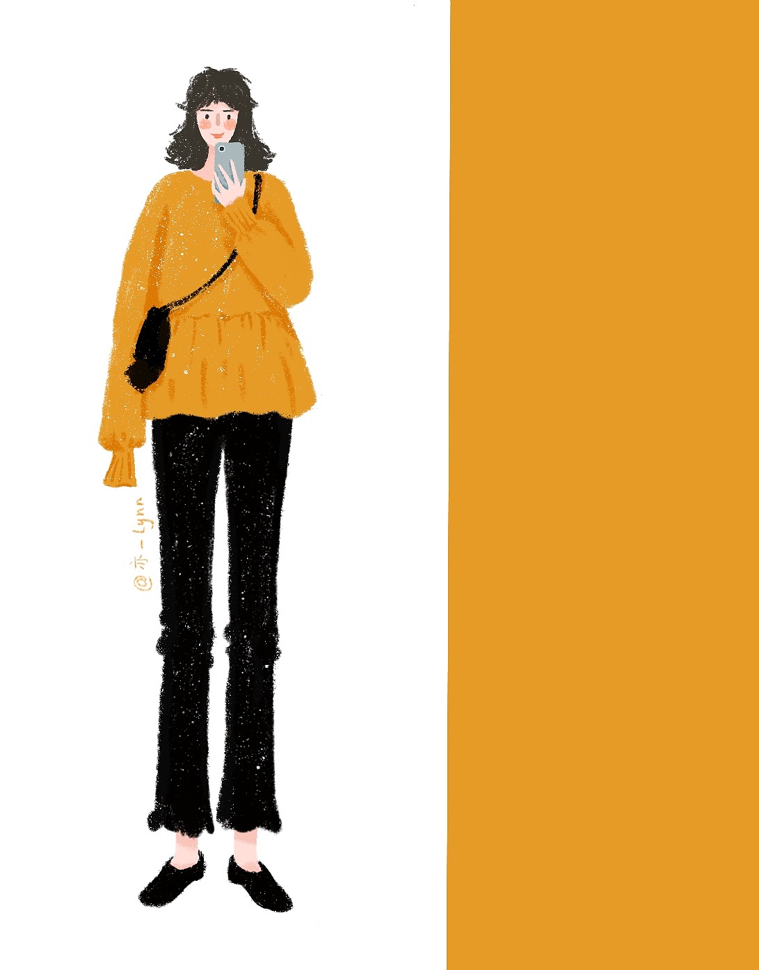 人物插画（图ZMTc3NTIzODg4） - 创作习作 - 站酷设计师九月末酒原创素材 - 站酷ZCOOL