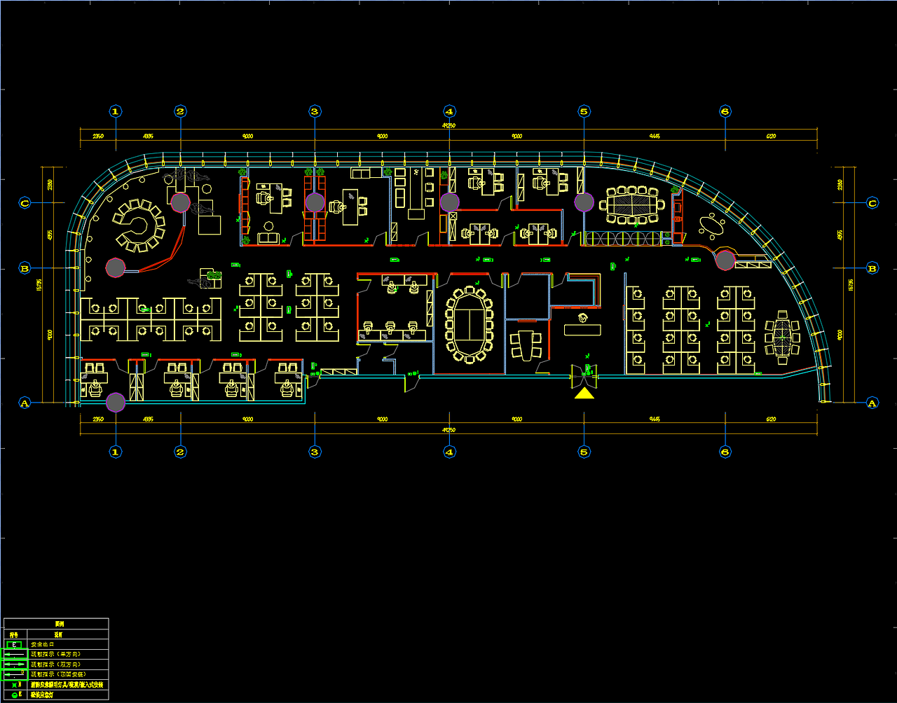 某办公室项目图纸深化