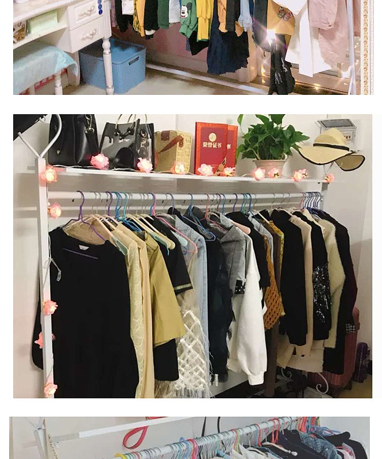 服装货架拍摄产品图片设计淘宝天猫京东详情页