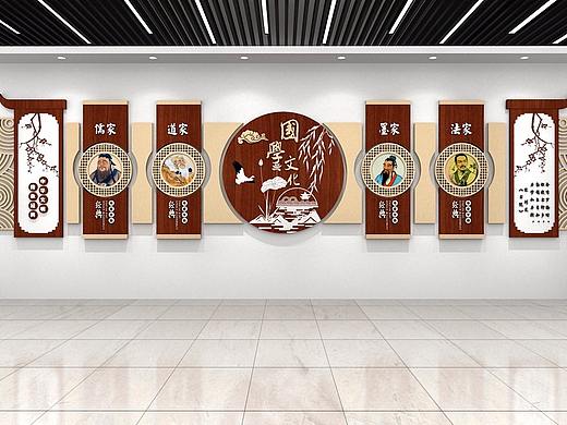 国学经典文化墙