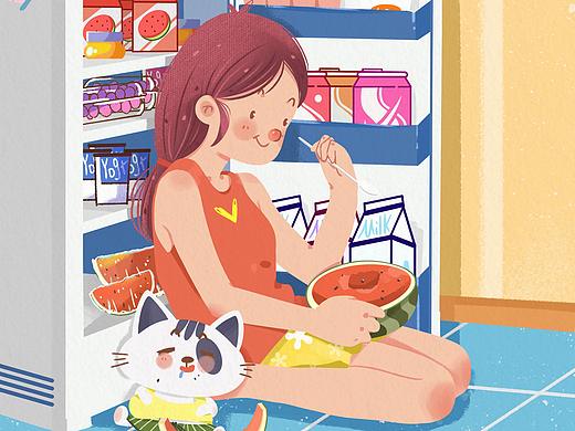 我和猫的夏天——夏日系列1