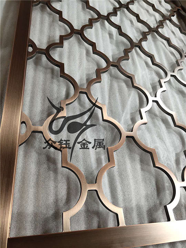杭州装饰铝板雕刻屏风 花格屏风隔断