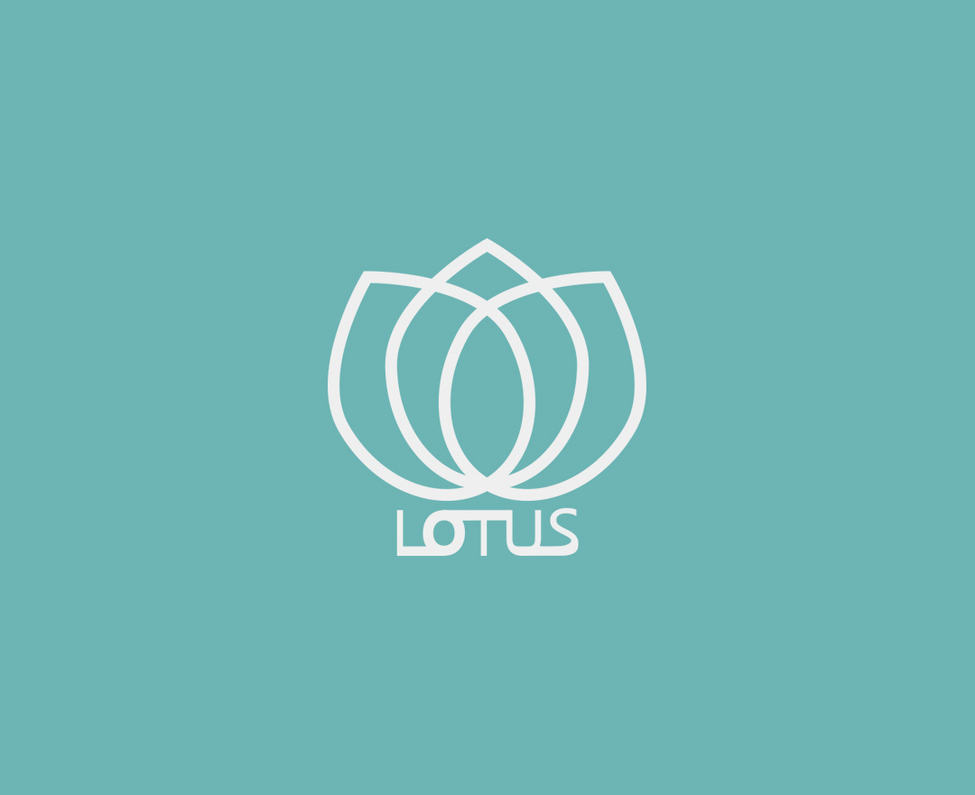 个人logo设计【lotus】