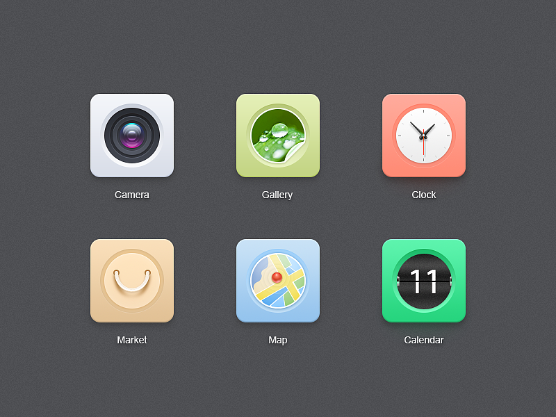 手机UI图标（图ZNTgxNTY3NTY=） - 图标 - 站酷设计师平地一声雷原创素材 - 站酷ZCOOL