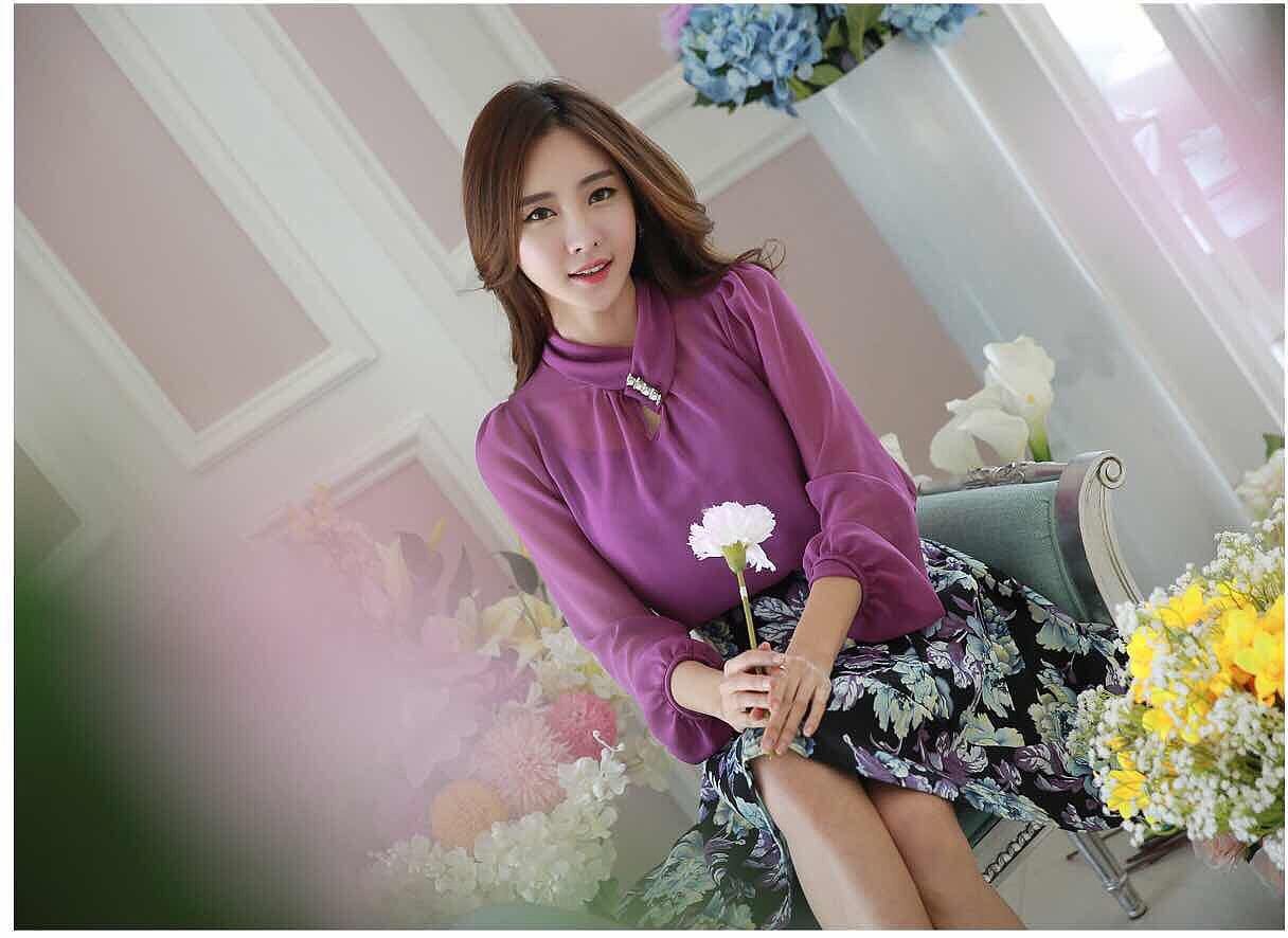 韩模电商女装模特拍图 服装拍图 模特服装街拍网拍