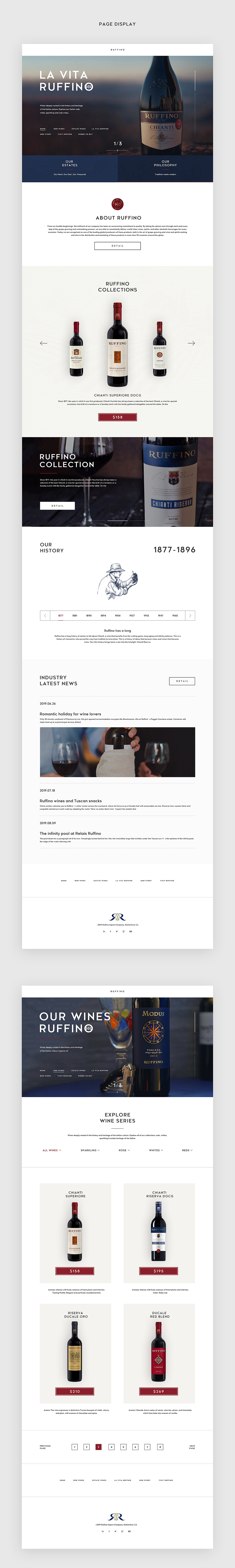 Ruffino葡萄酒官网（图ZMTc2ODI1NDQ0） - 企业官网 - 站酷设计师机器貓原创素材 - 站酷ZCOOL