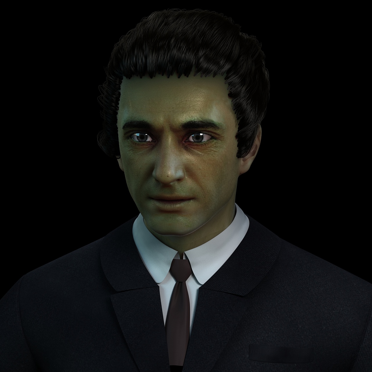 教父|三维|人物/生物|球球的玩具 - 原创作品 - 站酷 (zcool)