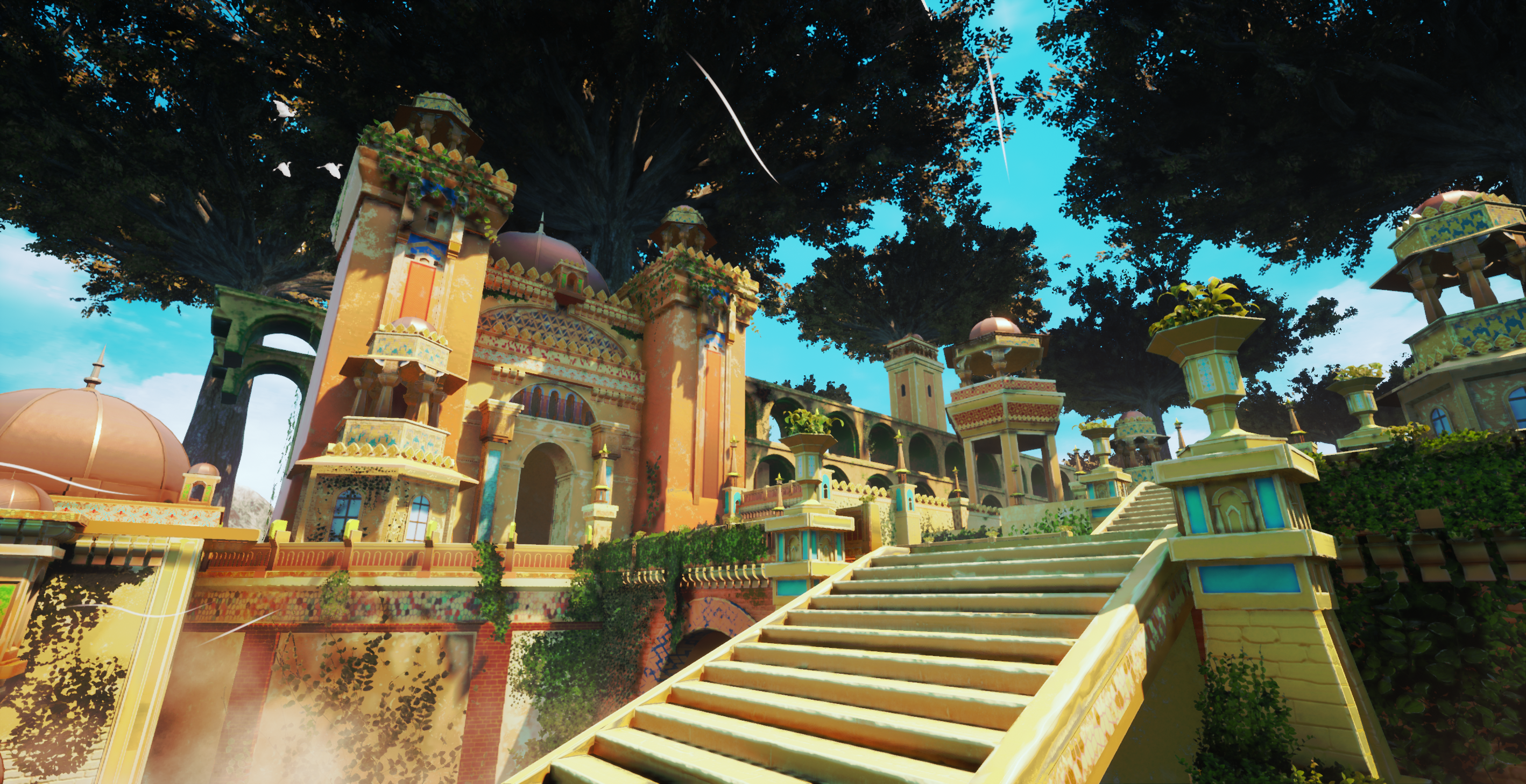 殿--风格化场景