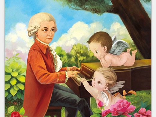 莫扎特_创意设计作品图片素材-站酷zcool