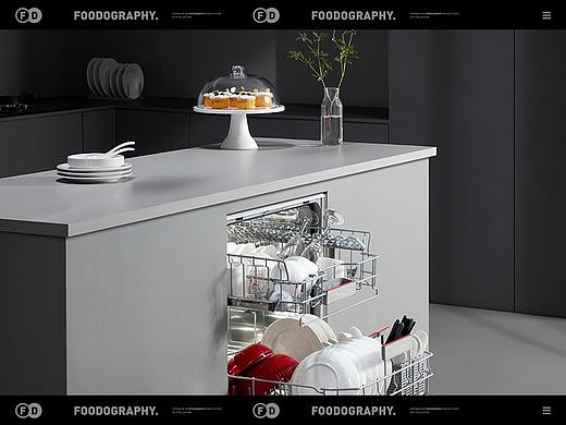 大家电摄影 | 博世洗碗机 ✖ foodography 