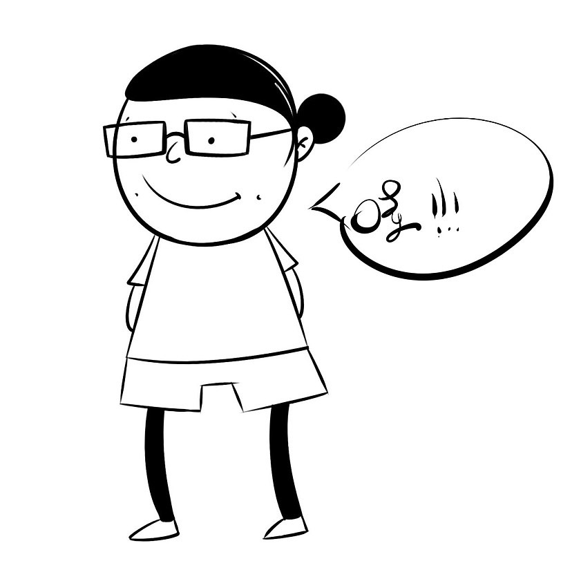 按了个叉叉（图ZMjM3OTg3NzI=） - 单幅漫画 - 站酷设计师小马林野原创素材 - 站酷ZCOOL