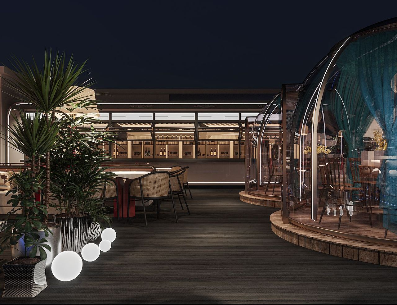 最美露台外滩法式餐厅