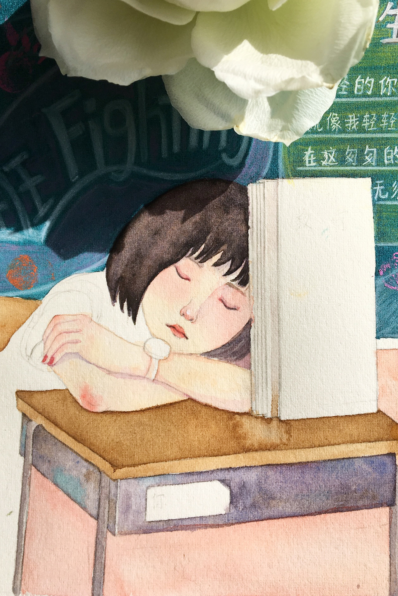 你好旧时光|插画|商业插画|叶蓝星 - 原创作品 - 站酷 (zcool)