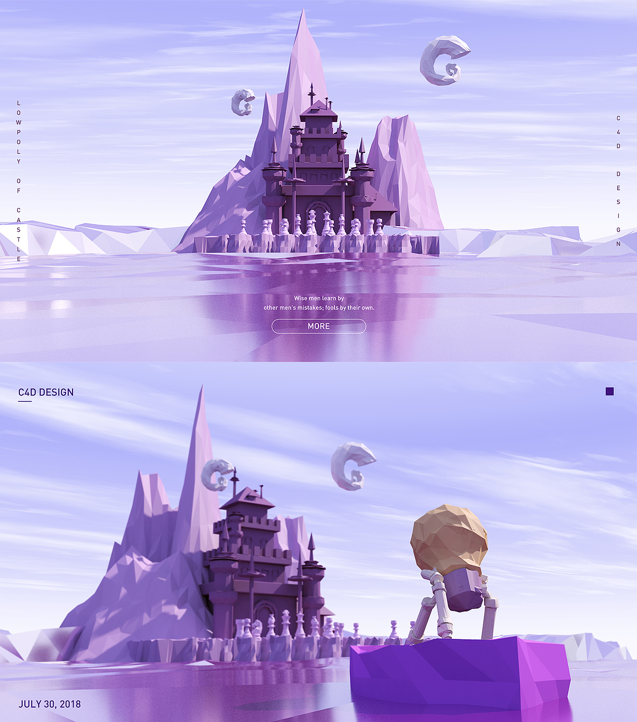 C4D作品零基础到进阶作品合集（图ZMTI3NzI0OTA0） - 其他网页 - 站酷设计师靖哥教你做C4D原创素材 - 站酷ZCOOL