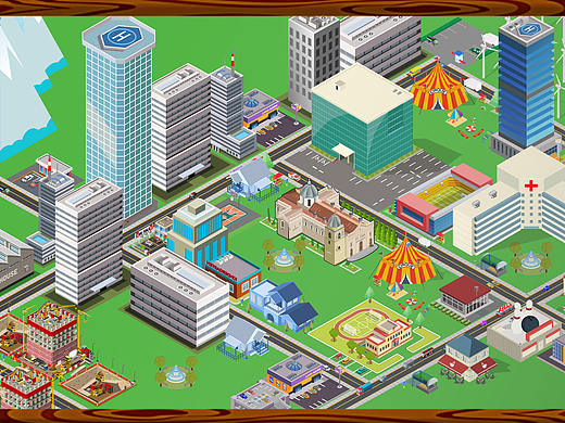 插画习作——2·5D插画