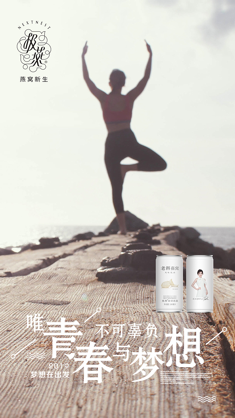 极燕燕窝微信海报