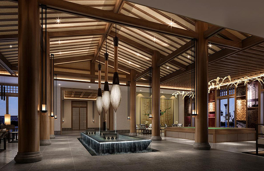 大气中式酒店设计装修效果图-京创装饰（图ZMTY3NTU4NzIw） - 家装设计 - 站酷设计师郑州京创装饰公司原创素材 - 站酷ZCOOL