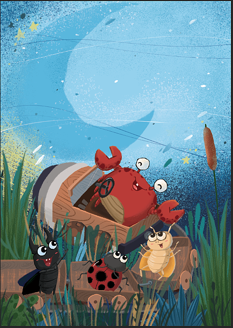 《孤独的小螃蟹》