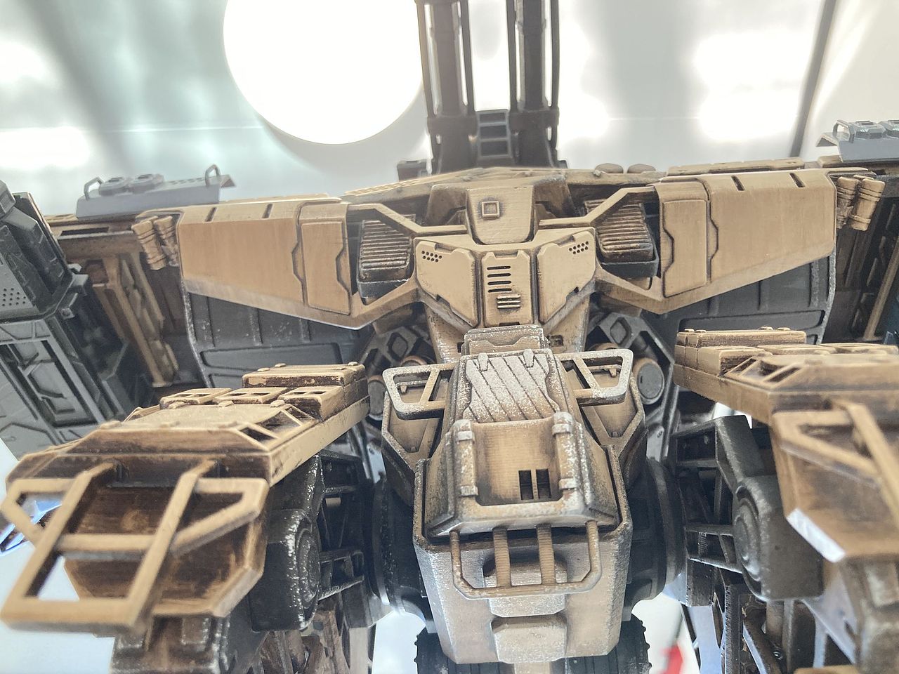 战斗泰坦游戏 堡垒机甲还原 +实体化模型制作