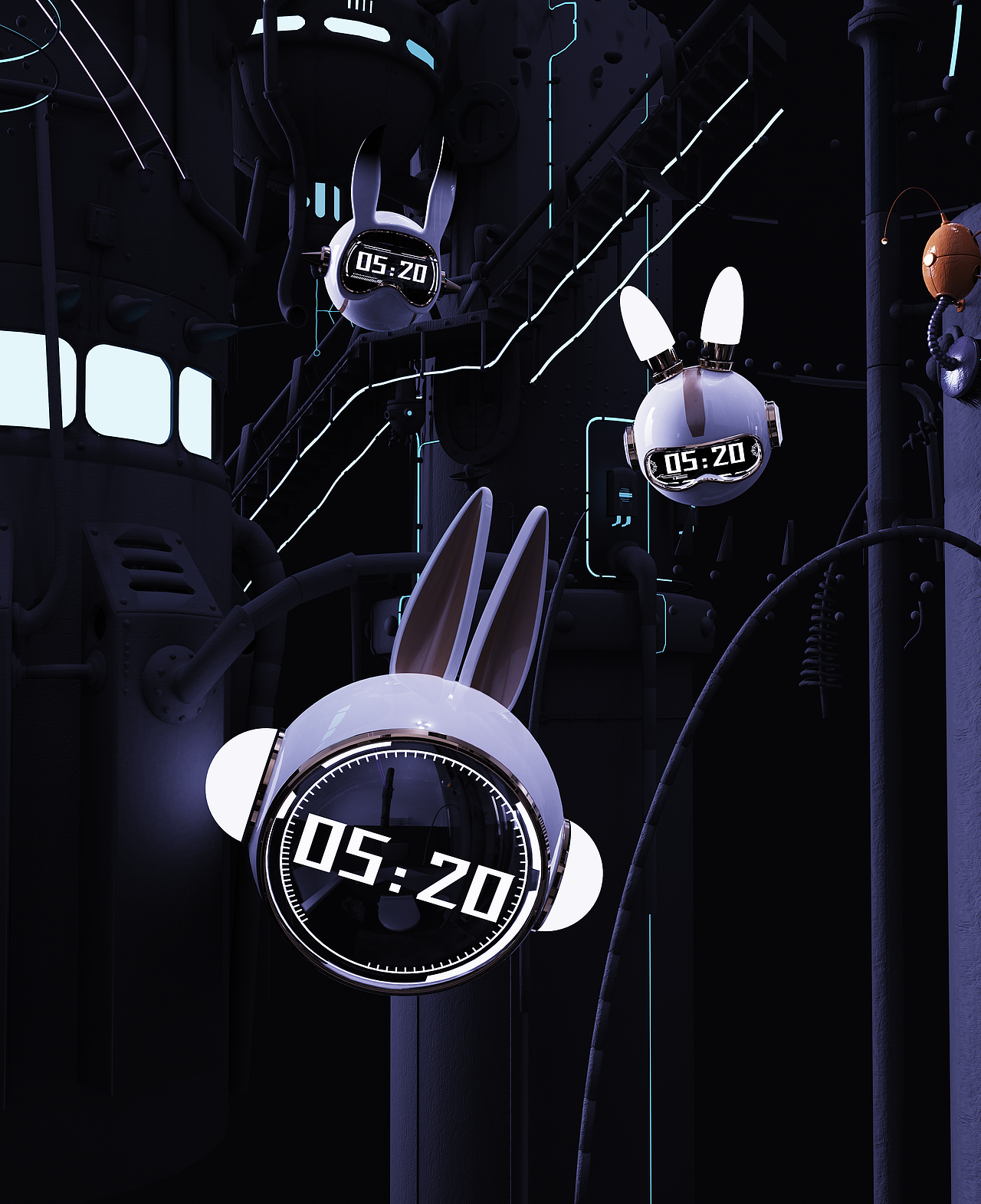 潮酷智能小闹钟(图ZMjk5OTA0NDMy) - 电子产品 - 站酷设计师老王wr原创素材 - 站酷ZCOOL