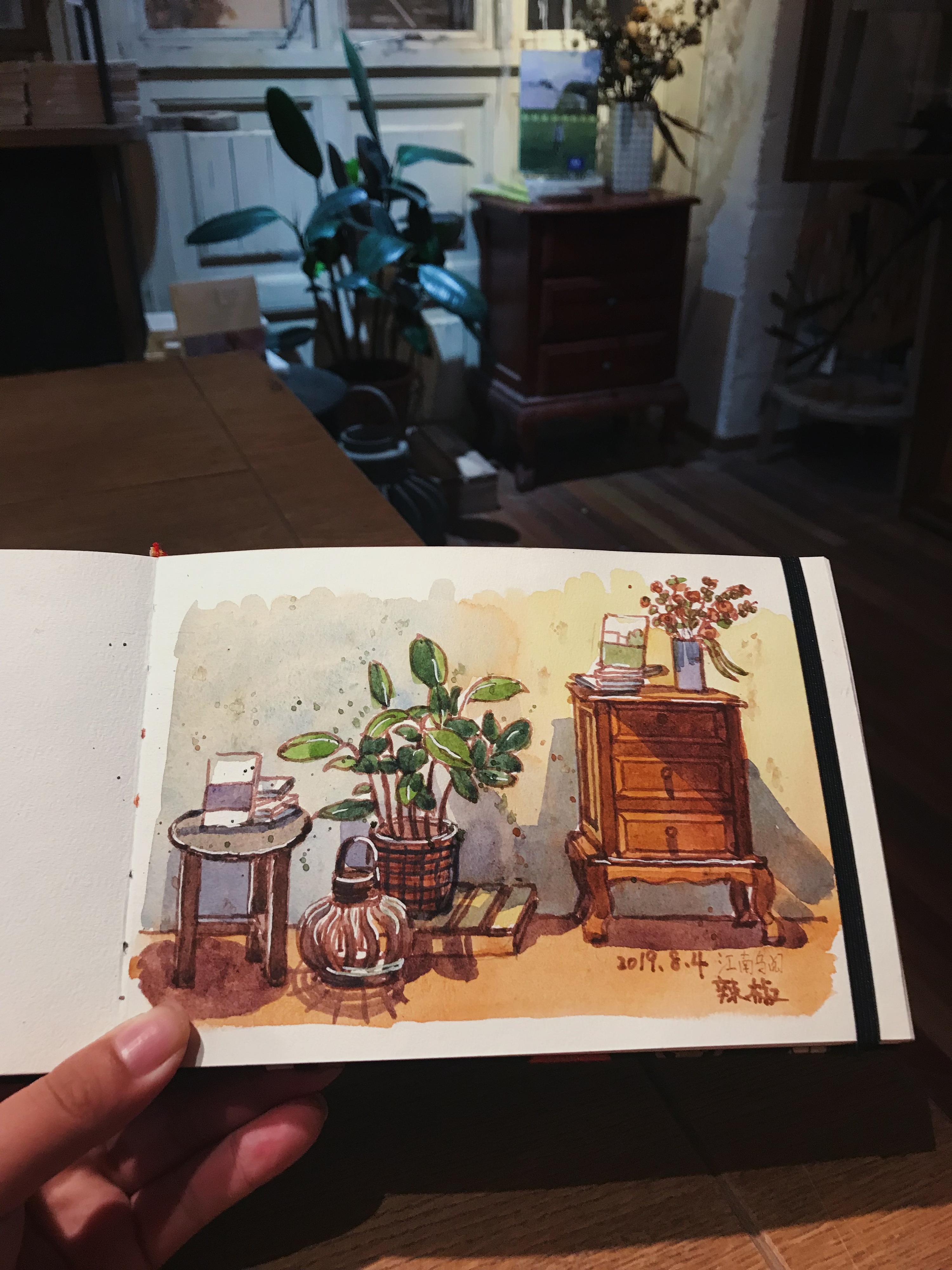 一些室内写生合集