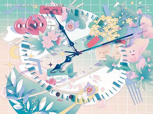 #my CLARINS 寻找天然好食肌# —— 平衡之钟
