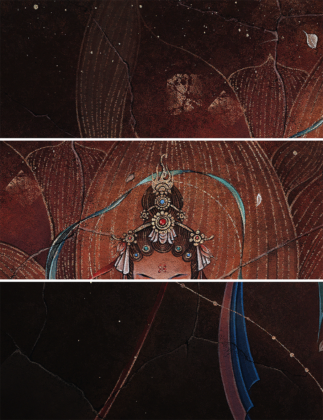 【敦煌伎乐天】合集一(附绘画过程)