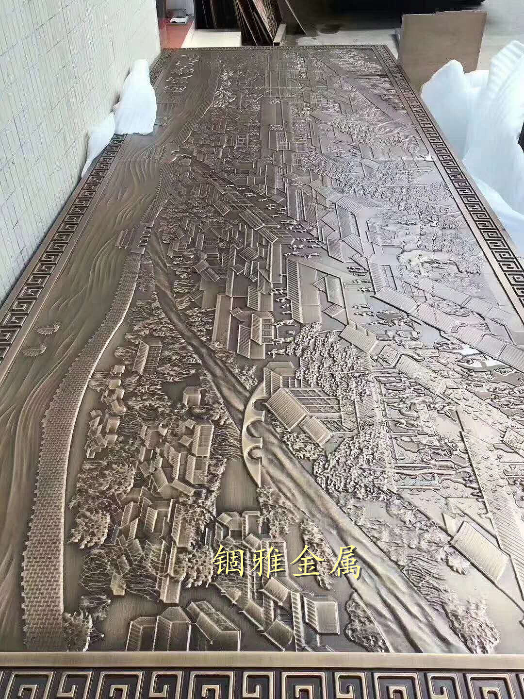 仿古铜铝板浮雕壁画，铝艺雕刻仿古铜背景墙（图ZMjExMDg1ODA0） - 建筑设计 - 站酷设计师锢雅18566019743原创素材 - 站酷ZCOOL