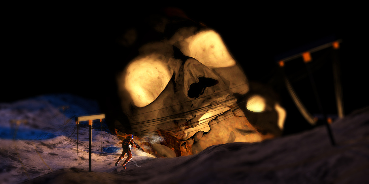 炼狱·c4d练习|三维|场景|口口吕口口 - 原创作品 - 站酷 (zcool)