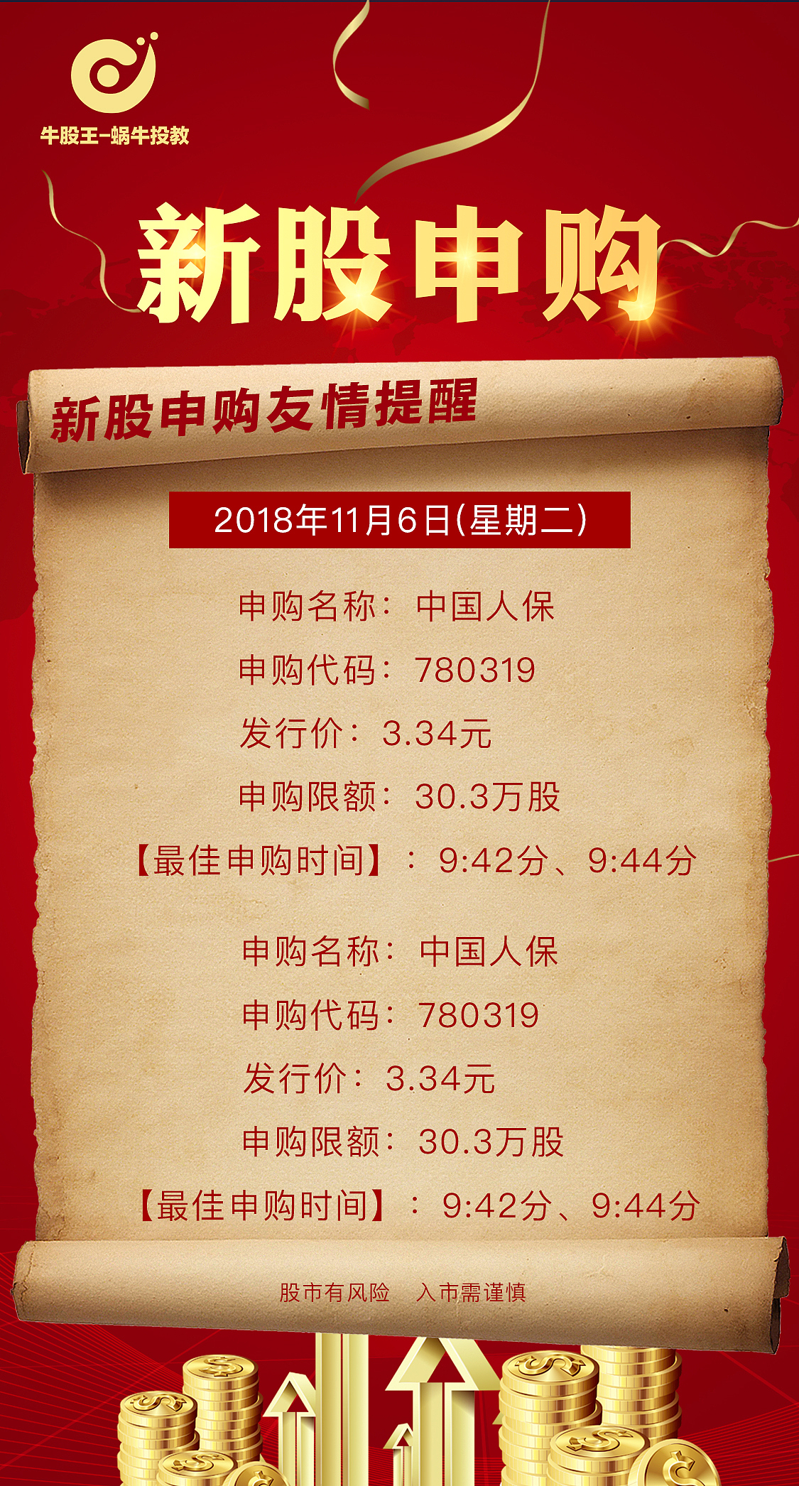 新股申购-3