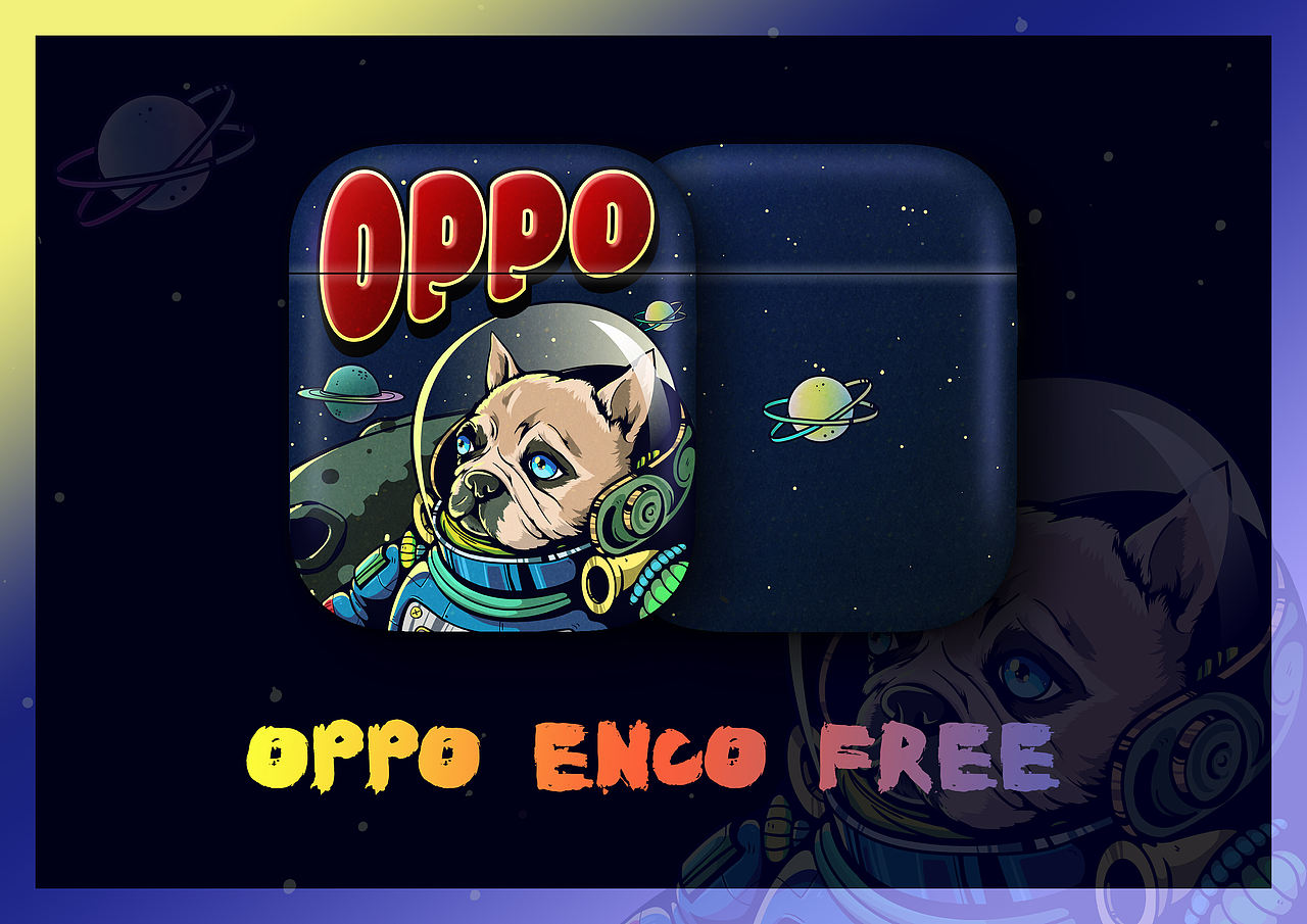 OPPO Enco Free 星际旅行（图ZMTkyODc4MDQ0） - 图案 - 站酷设计师KINNNI原创素材 - 站酷ZCOOL