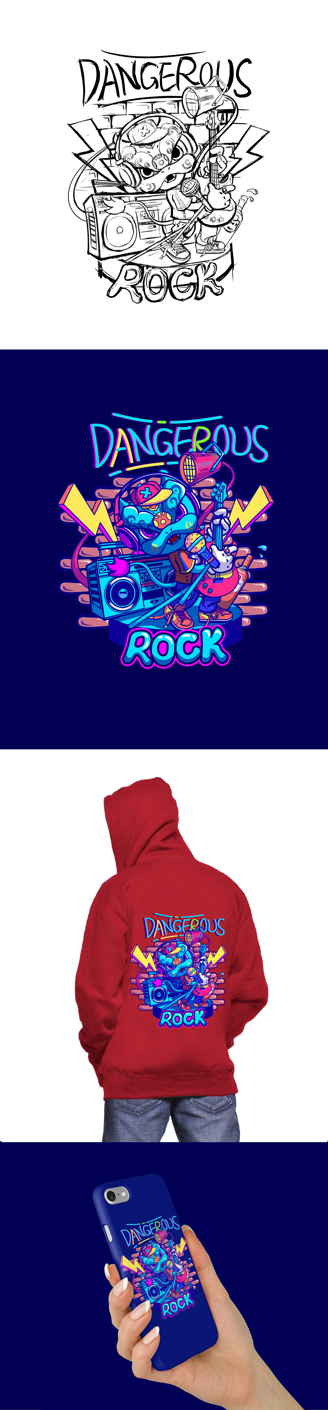 涂鸦插画（图ZMTY4Nzg5NDIw） - 新锐潮流插画 - 站酷设计师赵廿四原创素材 - 站酷ZCOOL