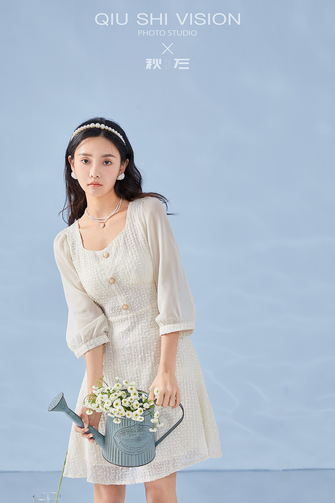 女装夏装连衣裙创意棚拍 甜美风女装棚拍