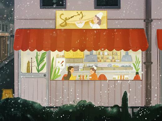 02月，阳光灿烂（个人主页-ZNDI1NzE3MDQ=） - 儿童插画 - 站酷设计师杨小先原创素材 - 站酷ZCOOL