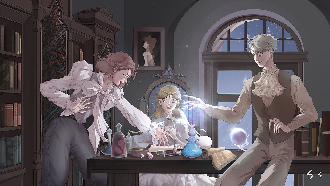 【插画】贰（图ZMzM1MjgzOTQ4） - 商业插画 - 站酷设计师呆毛大风吹原创素材 - 站酷ZCOOL