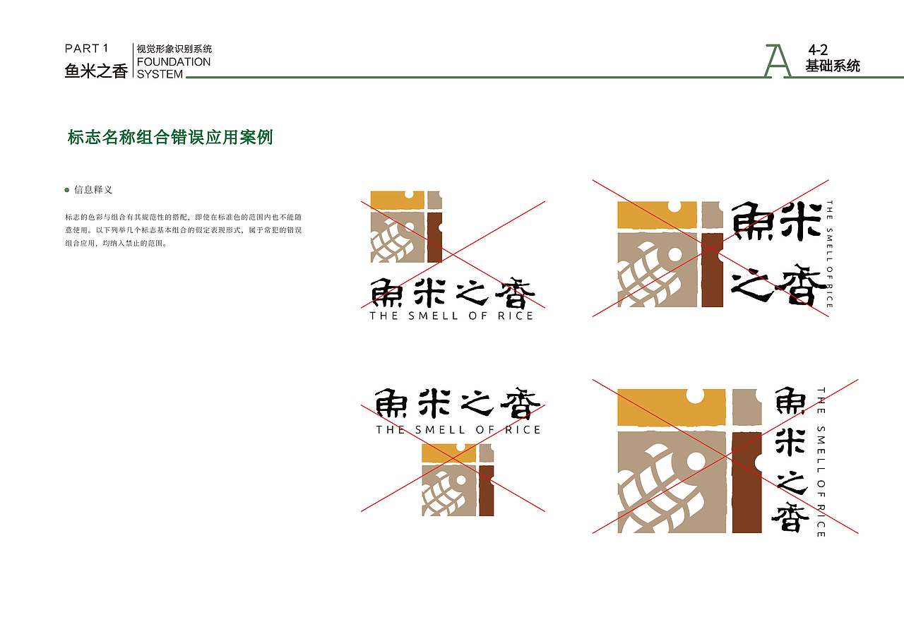 鱼米之香 实体虚做 VIS设计