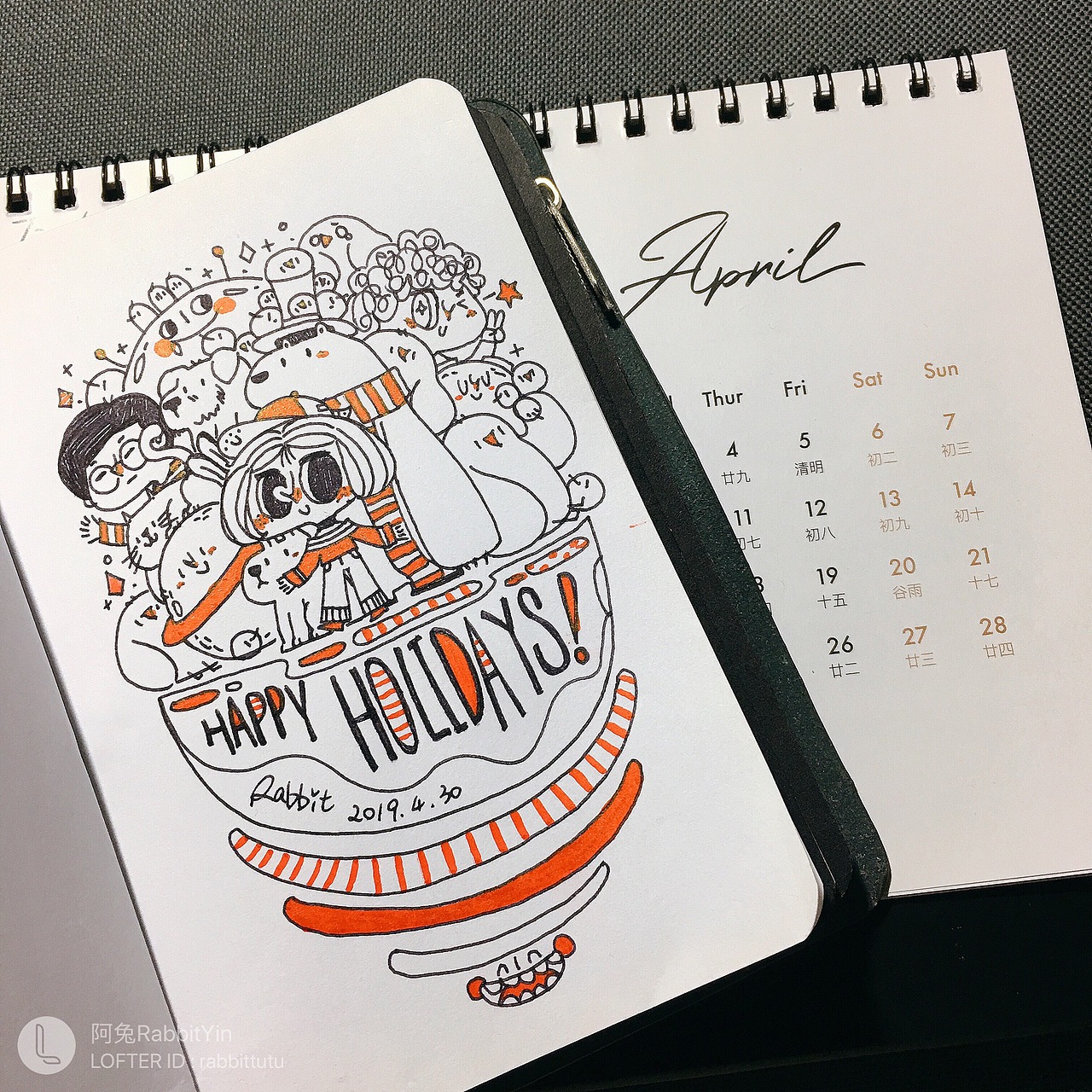 日常涂鸦（图ZMTYwOTAzMjI4） - 新锐潮流插画 - 站酷设计师阿兔RabbitYin原创素材 - 站酷ZCOOL