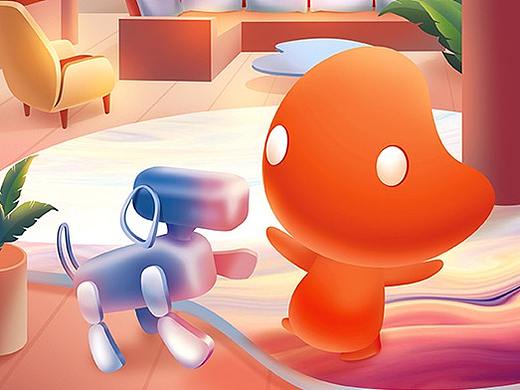 八爪鱼教育:智慧创客教育解决方案-插画视觉