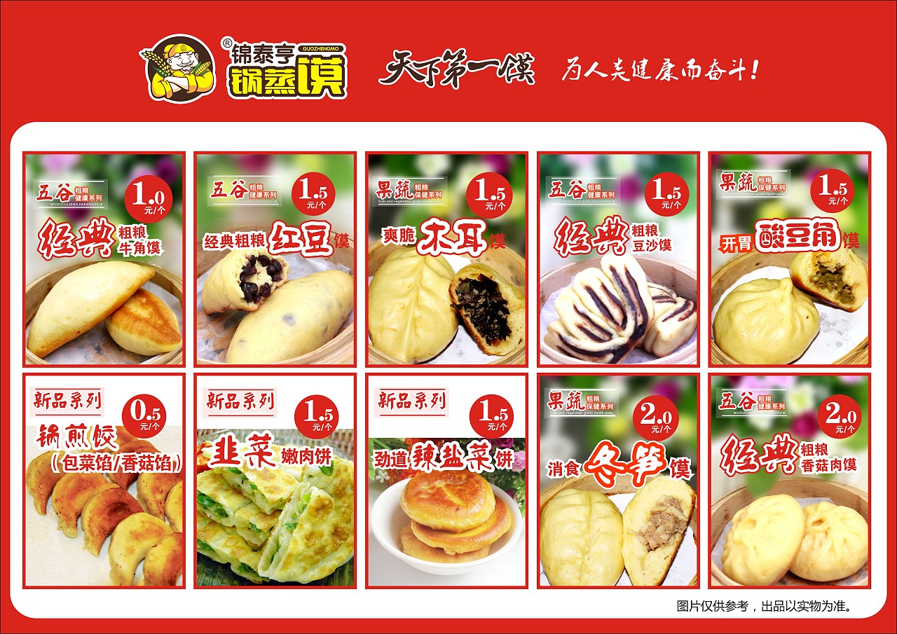    早餐菜单价目牌设计