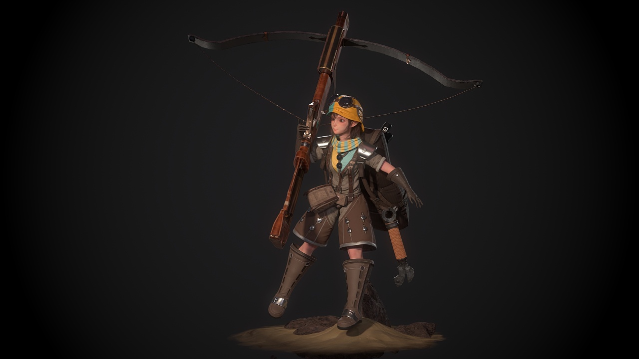 探险家|三维|人物/生物|fangzhi123 - 原创作品 - 站酷 (zcool)