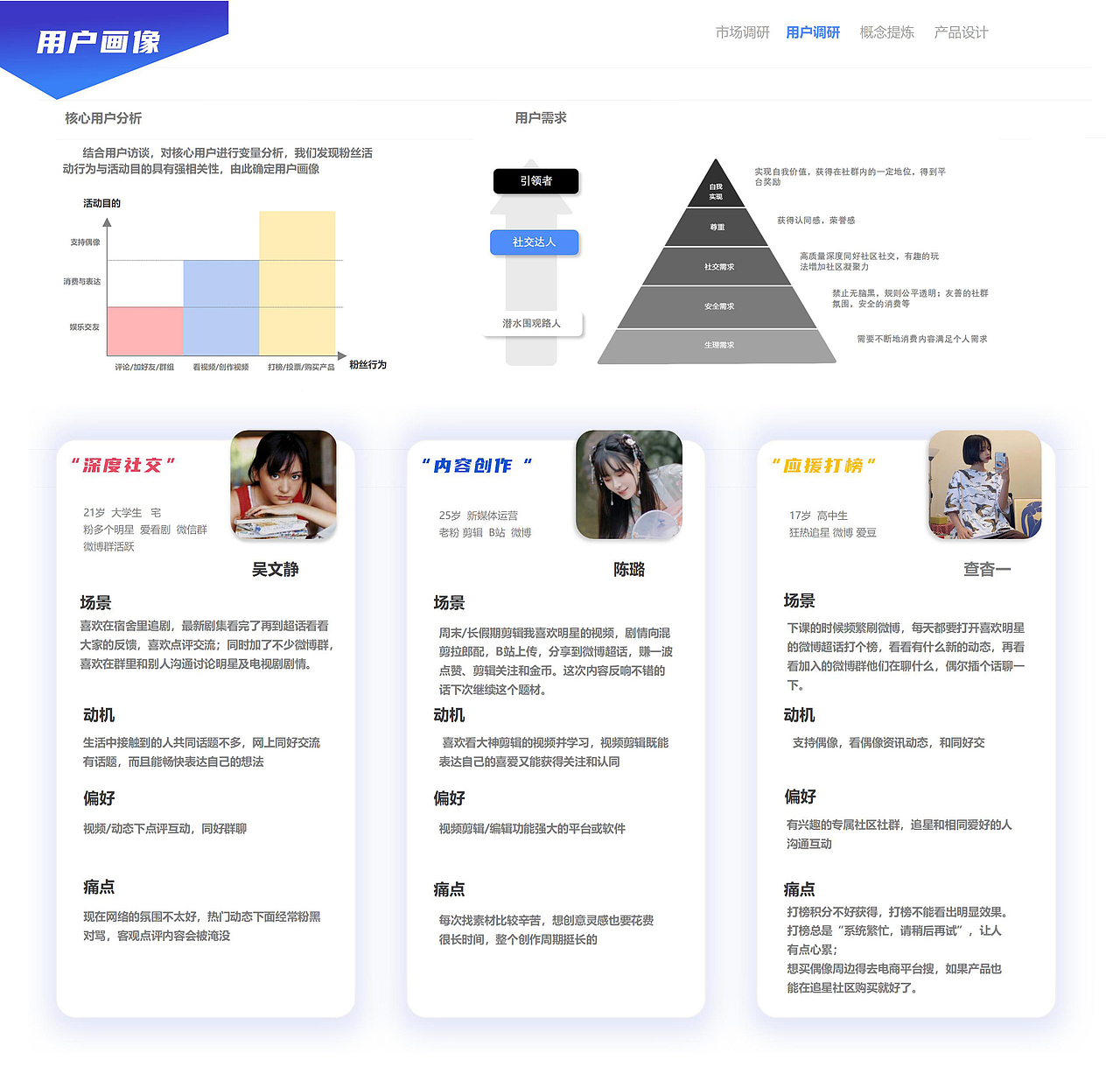 粉丝向兴趣社交短视频APP-流星屿（图ZMjIzODU5Mzky） - APP界面 - 站酷设计师风陵渡在北边原创素材 - 站酷ZCOOL