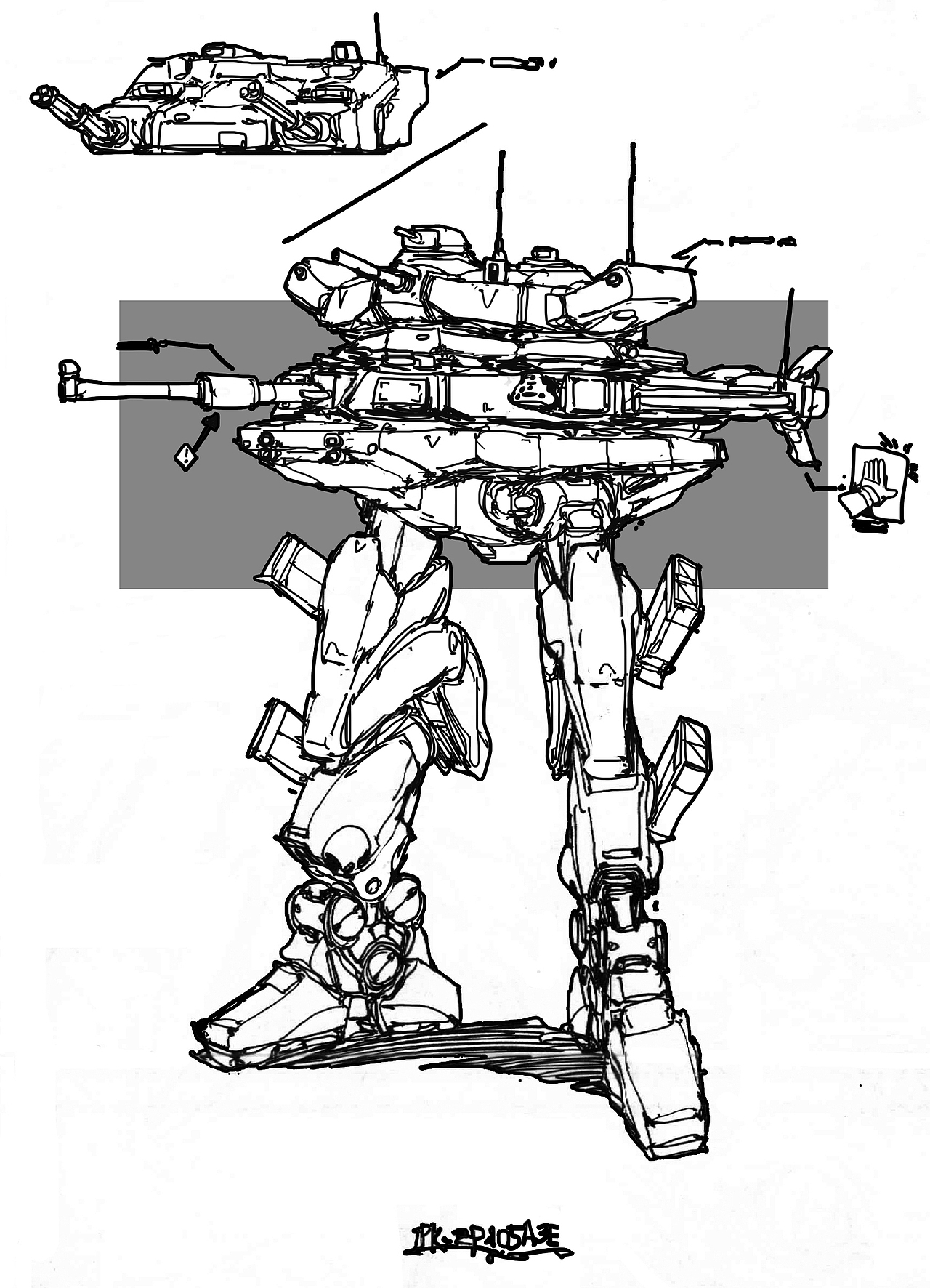 给《机甲概念设定解析》做的图(1)(100图慎入)